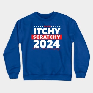 Itchy Scratchy 2024 Crewneck Sweatshirt